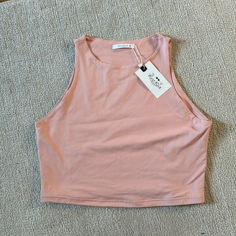 High Neck Tank Top